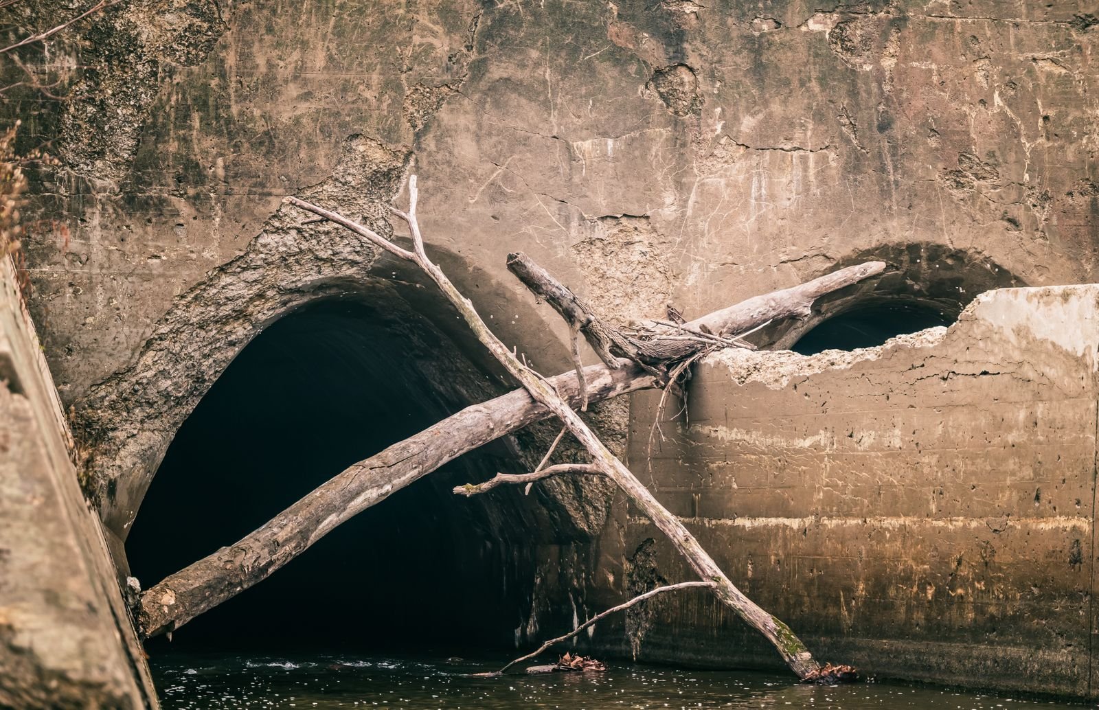 Sewer line and drainage pipe